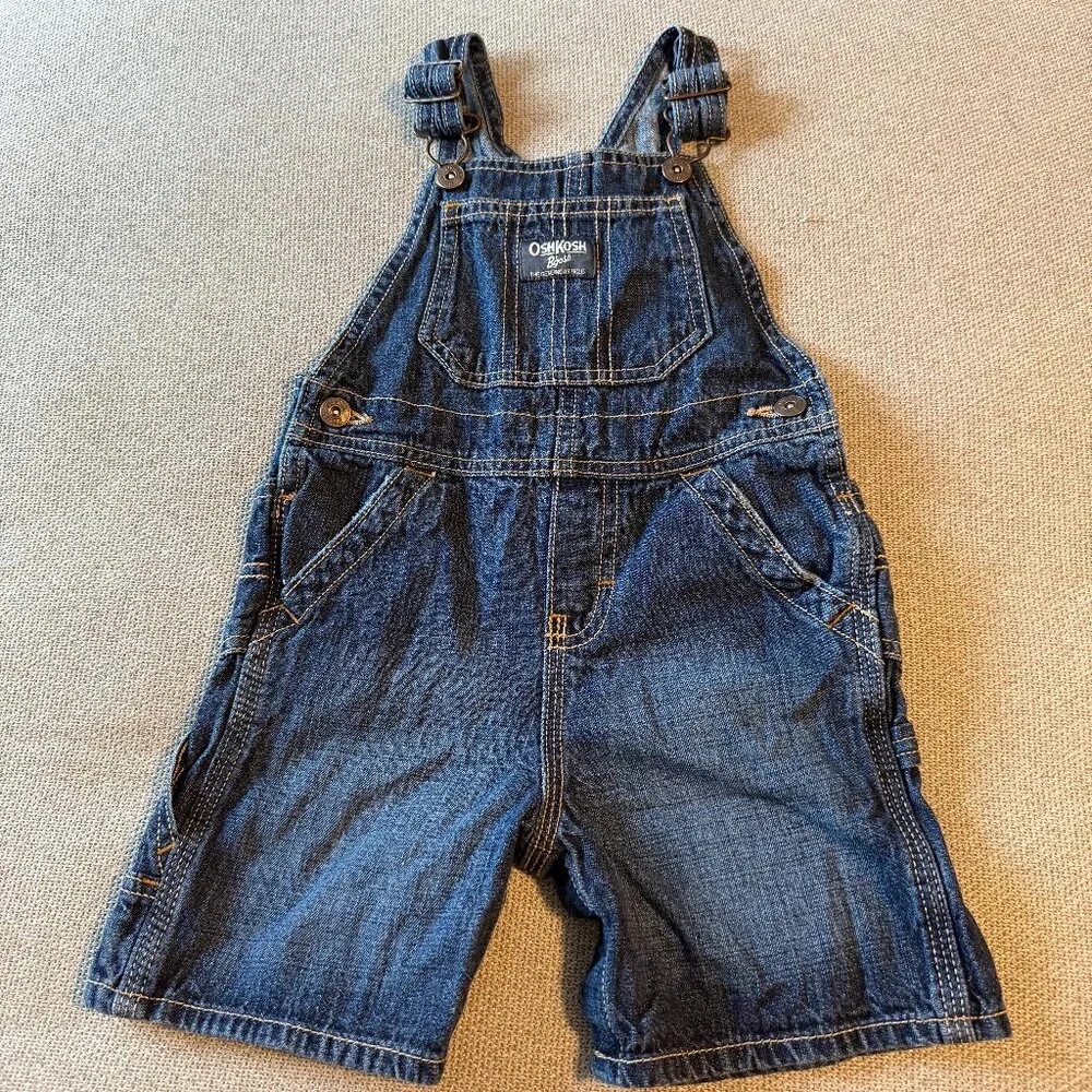 oshkosh b'gosh short overalls 24M